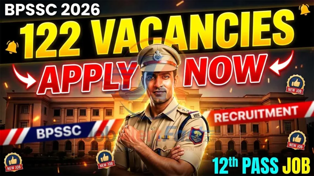 BPSSC Havildar Instructor Recruitment 2026 – Apply Online for 122 Vacancies