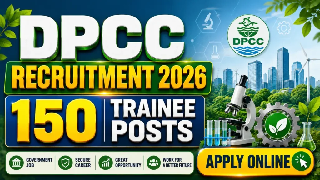 DPCC Recruitment 2026 – Apply Online for 150 Technical and Scientific Trainee Posts